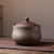 Handmade Yixing Zisha Clay Handmade Canister Jar Container Du Diao