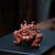 Handmade Yixing Zisha Clay Tea Pet Ba Wang Niu Chan