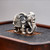 Elephant Sterling Silver Tea Pet Table Decoration Ornament