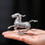 Ma Ta Fei Yan Sterling Silver Tea Pet Table Decoration Ornament