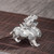 Pi Xiu Sterling Silver Tea Pet Table Decoration Ornament