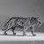 Tiger Sterling Silver Tea Pet Table Decoration Ornament