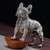 Bulldog Sterling Silver Tea Pet Table Decoration Ornament