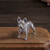 Bulldog Sterling Silver Tea Pet Table Decoration Ornament