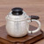 Handmade Pure Silver Tea Teapot And Teacup Set Portable