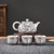 Handmade Pure Silver Tea Teapot And Teacup Set Fu Gui You Fu
