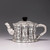 Handmade Pure Silver Tea Teapot And Teacup Set Fu Zu