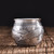 Handmade Pure Silver Teacup Fu Diao 110ml