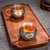 Handmade Pure Silver Teacup Daisy 80ml