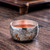 Handmade Pure Silver Teacup Gourd 90ml