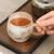 Handmade Pure Silver Tea Mug Lotus 200ml