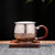 Handmade Pure Silver Tea Mug Liang Ka Ba Shou 160ml