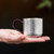 Handmade Pure Silver Tea Mug Jin Lin 150ml