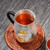 Handmade Pure Silver Tea Mug Lang Man Shan Cha 350ml