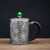 Handmade Pure Silver Tea Mug He Tang Yue Se 320ml