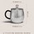 Handmade Pure Silver Tea Mug Bao Zhu 360ml