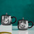 Handmade Pure Silver Tea Mug Panda