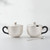 Handmade Pure Silver Tea Mug Xue Hua Wen 450ml