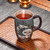 Handmade Pure Silver Tea Mug Panda 350ml