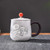 Handmade Pure Silver Tea Mug Rui Tu Cheng Xiang 320ml