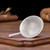 Handmade Pure Silver Loose Tea Strainer Chui Wen