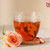 EFUTON Brand Rose Flavored Black Tea With Fragrant Real Rose Bud Petals Tea Bag 40g