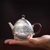 Handmade Pure Silver Teapot Cheng Feng Po Lang 170ml