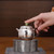 Handmade Pure Silver Teapot Gao Gai Shi Piao 158ml