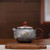 Handmade Pure Silver Teapot Pan Long Ta Yu 188ml
