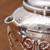 Handmade Pure Silver Teapot Chan Zhi Lian Hua 238ml