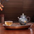 Handmade Pure Silver Teapot Man Yi Ang Ran 188ml