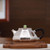 Handmade Pure Silver Teapot Ba Fang Shi Piao 158ml