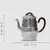 Handmade Pure Silver Teapot Tao Tie 188ml