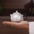 Handmade Pure Silver Teapot Yong Zhu Xi Shi 158ml