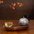Handmade Pure Silver Teapot Fo Shou Xi Shi 208ml
