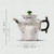 Handmade Pure Silver Teapot Gu Wen Gong Deng 280ml