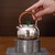 Handmade Pure Silver Teapot Zhui Mu Ti Liang 288ml