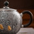Handmade Pure Silver Teapot Ru Yi Hu Lu 280ml