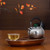 Handmade Pure Silver Teapot Ri Shi Ti Liang 268ml
