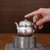 Handmade Pure Silver Teapot Zi Pi Hu Lu 198ml