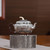 Handmade Pure Silver Teapot Ru Yi Ban Yun 138ml