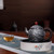 Handmade Pure Silver Teapot Shuang Long Xi Zhu 248ml