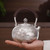 Handmade Pure Silver Teapot You Xian Shan Jing 288ml