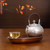 Handmade Pure Silver Teapot You Xian Shan Jing 288ml