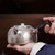 Handmade Pure Silver Teapot Guo Se Tian Xiang 518ml