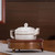Handmade Pure Silver Teapot Tai Ping You Xiang 258ml