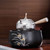 Handmade Pure Silver Teapot Zhui Mu Ji Xu 458ml Handmade Pure Silver Teapot Zhui Mu Ji Xu 458ml
