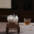 Handmade Pure Silver Teapot Xue Hua Bao Zhu 358ml