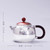 Handmade Pure Silver Teapot Xi Shi