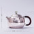 Handmade Pure Silver Teapot Xi Shi